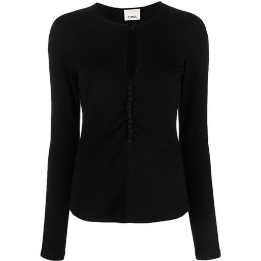 ISABEL MARANT blusa dorine - nero