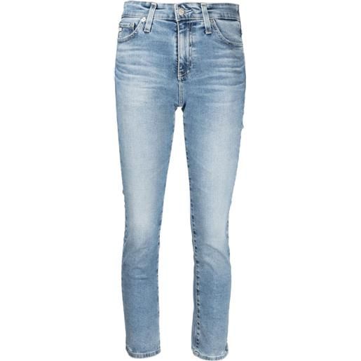 AG Jeans jeans skinny the mari con vita media - blu