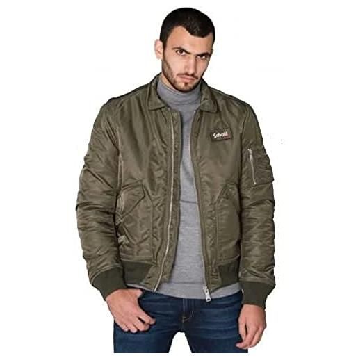 Schott nyc 210100 giacca, sage khaki, medium uomo
