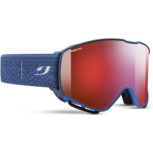 Julbo quickshift ski goggles blu flash infrarouge reactiv cat0-4 hc