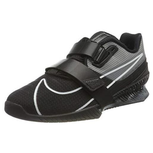 Nike romaleos 4, scarpe da ginnastica uomo, nero bianco, 42 eu