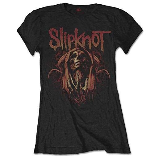 Slipknot 'evil witch' (black) womens fitted t-shirt (medium)