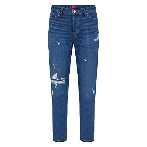 HUGO 634 jeans, navy410, 34w x 32l uomo