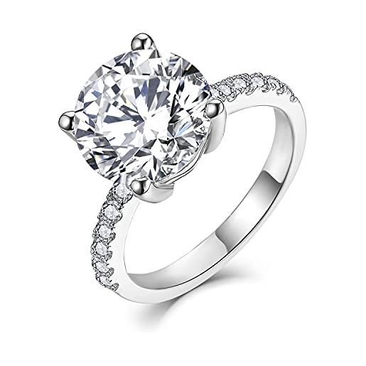 starchenie starnny anello di fidanzamento solitaire infinito donna fede argento 925 zirconia cubica 3a anello oro bianco regalo per lei, 20