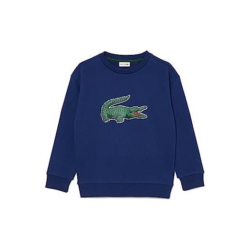 Lacoste-children sweatshirt-sj1231-00, blu/azzurro, 10 ans