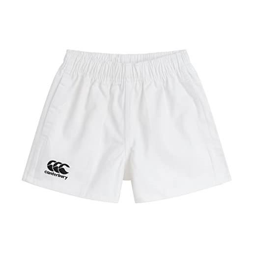 Canterbury, professional rugby e523405, pantaloncini, bambino, bianco, 8