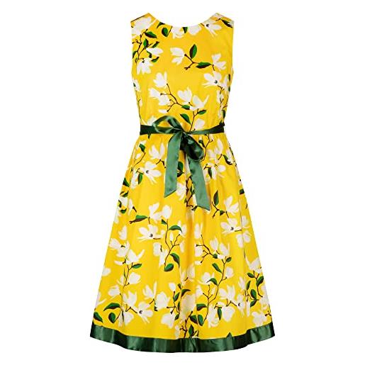 ApartFashion vestito, limone-multicolore, 46 donna