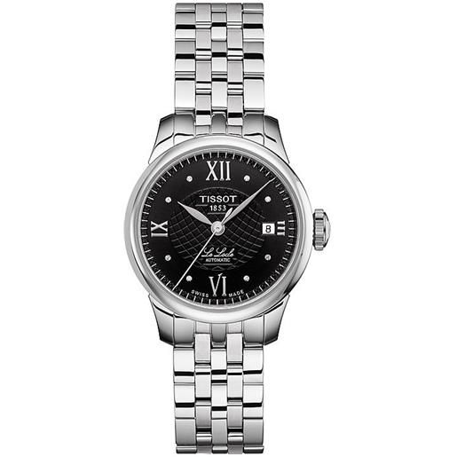 Tissot mod. Le locle automatic - indexes 8 certified diamonds t41118356