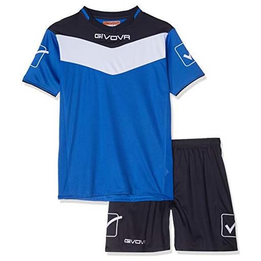 Givova kitc53, kit campo unisex - adulto, azzurro/blu, xs