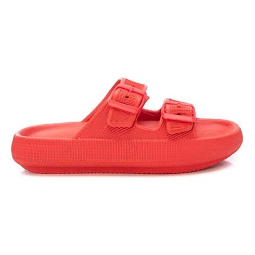 XTI 141190, sandali bassi donna, rosso, 37 eu
