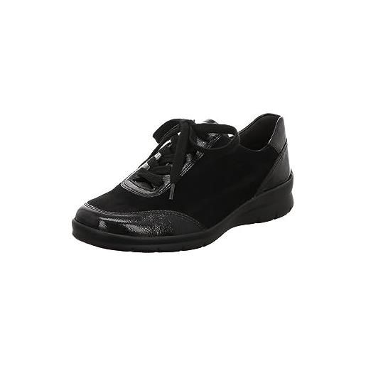 Semler xenia, scarpe da ginnastica donna, nero, 38 2/3 eu