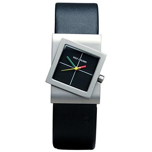 Rolf Cremer turn 491817 unisex orologio da polso nero, nero , orologio di design