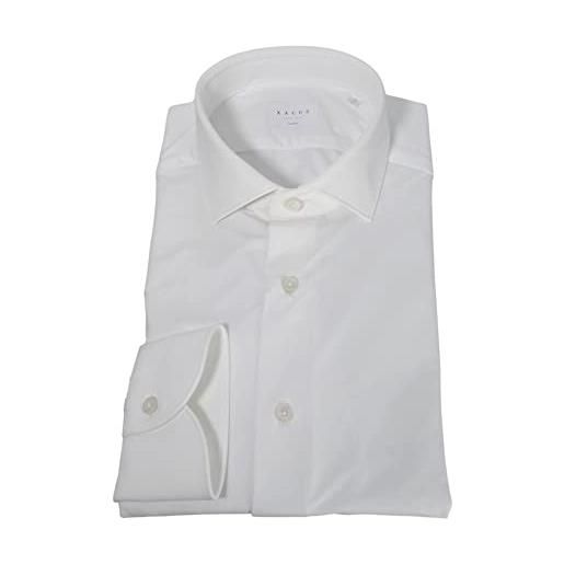 XACUS camicia uomo tessuto active shirt 11460001 colore bianco taglia 39