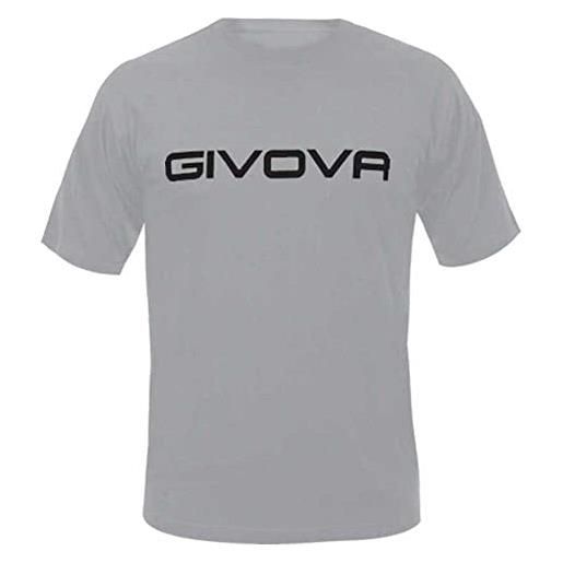 GIVOVA t-shirt cotone spot grigio melange chiaro