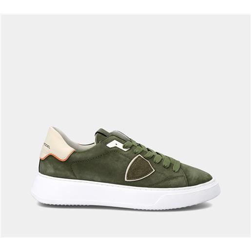 Philippe Model temple low men military green