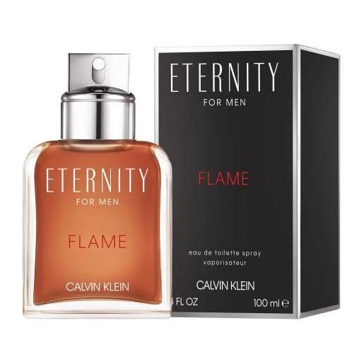 Calvin Klein eternity flame for men 100 ml eau de toilette per uomo