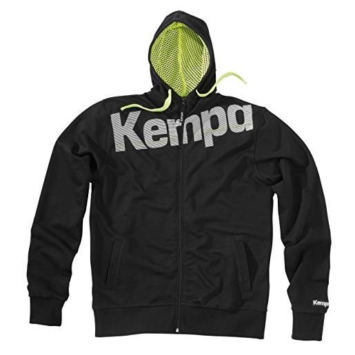 Kempa - maglia con cappuccio core, nero (nero), xxl