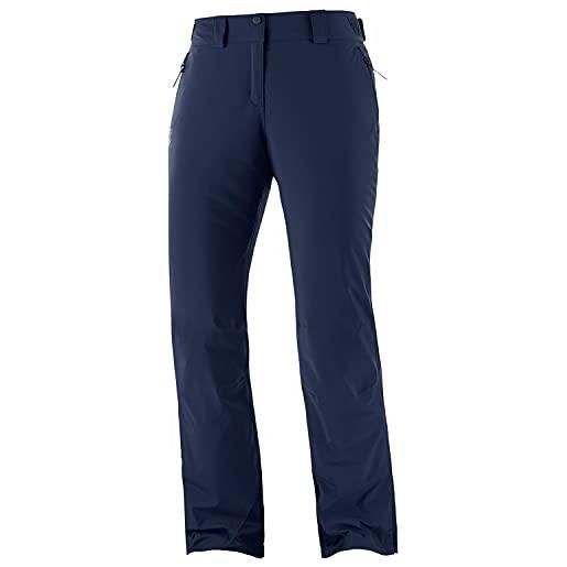SALOMON the brilliant pant w, pantaloni donna, blu (copen blue), xs/r