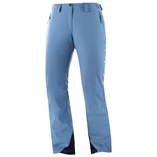 SALOMON the brilliant pant w, pantaloni donna, blu (copen blue), xs/r