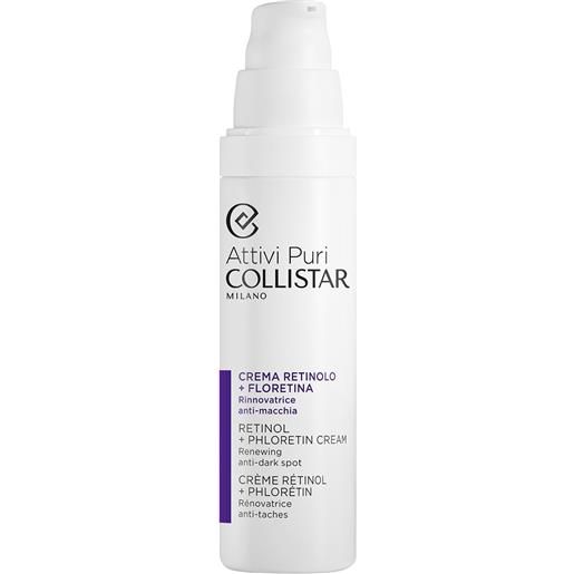 Collistar crema retinolo + floretina 50ml trattamento rigenerante, tratt. Viso 24 ore antimacchie