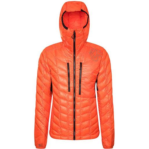 Rock Experience euphoria hybrid full zip rain jacket arancione m uomo