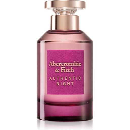 Abercrombie & Fitch authentic night women 100 ml