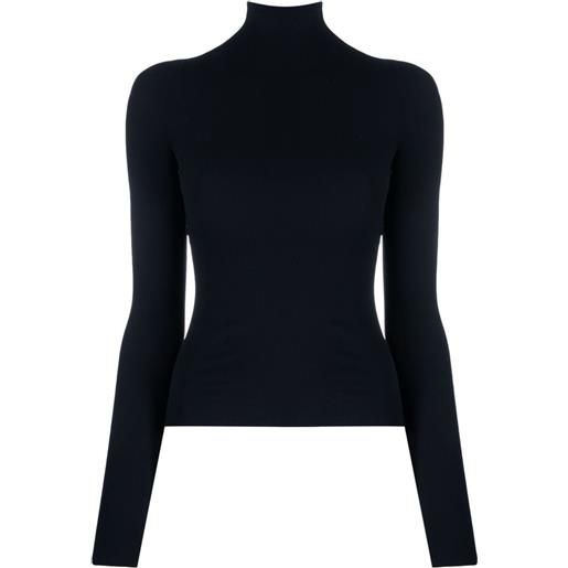 Balenciaga maglione a collo alto - nero