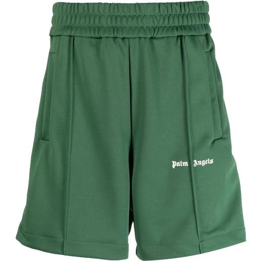 Palm Angels shorts sportivi new classic - verde
