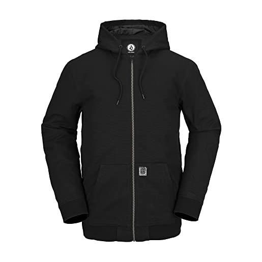 Volcom dustbox jacket giacca, nero, m uomo