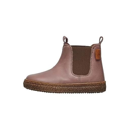 Naturino figus-chelsea boots casual, rosa 35