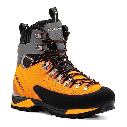 GARSPORT mountain tech high wp, scarpa da trekking uomo, arancio/nero, 40.5 eu