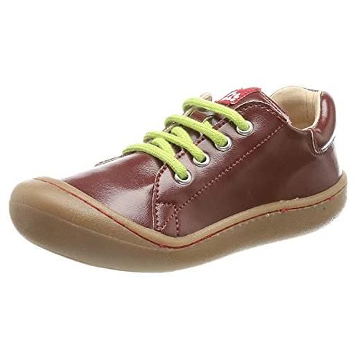 Pololo sneaker mini vegan red, scarpe da ginnastica, colore: rosso, 27 eu