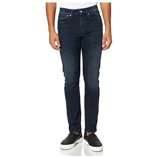 Calvin Klein ckj 016 skinny jeans, blue black, 31w / 30l uomo