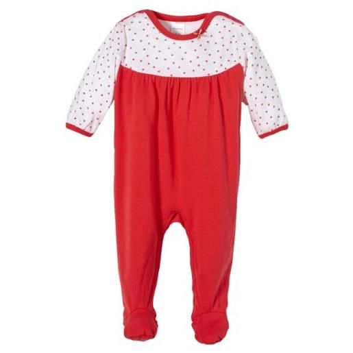 Schiesser baby - pigiamino a tutina con piedini, da bambina, taglie: 0-24 mesi