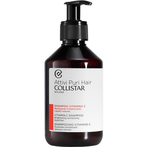 Collistar attivi puri hair shampoo vitamina c illuminante