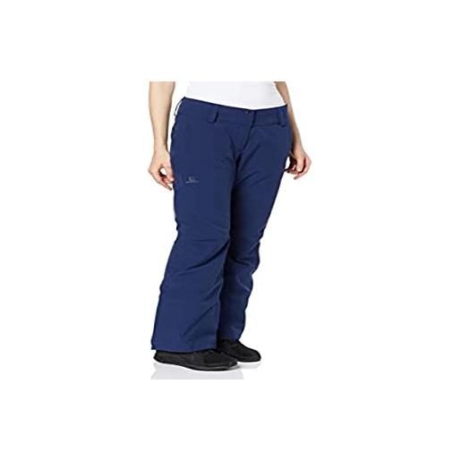 SALOMON strike - pantaloni da donna, donna, pantaloni da donna. , l40448600, blu medievale, xl