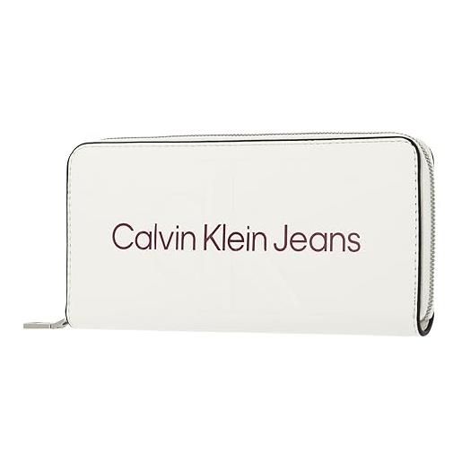 Calvin Klein Jeans calvin klein long zip around wallet ivory