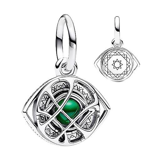 HAEPIAR s925 sterling silver pendant dangle beads charms halloween für armbänder und halsketten auge des argo moto für frauen mädchen freunde