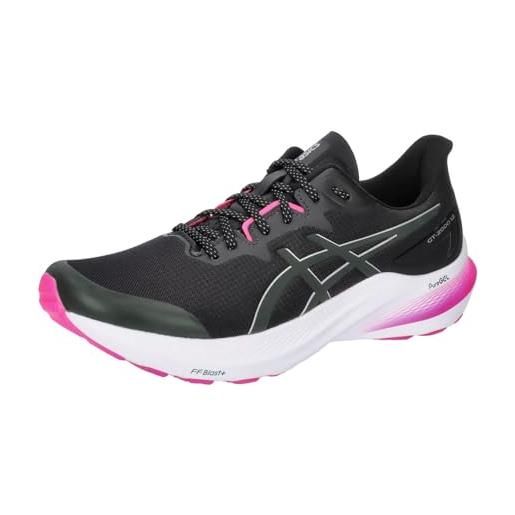 ASICS gt 2000 12 uomo scarpe da running nero argento