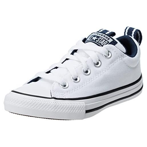 CONVERSE chuck taylor all star street, sneaker, white/navy/black, 30 eu