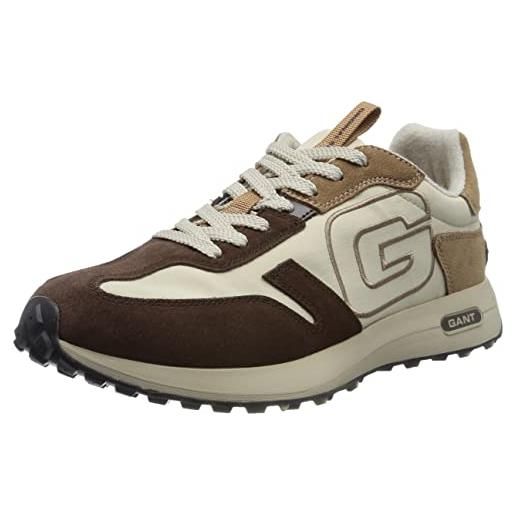 GANT ketoon, scarpe da ginnastica uomo, marrone-tobacco brown, 45 eu