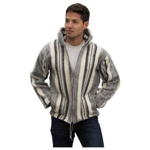 Gamboa alpaca cardigan uomo giacca cappotto elegante manica lungaa autunno invernale