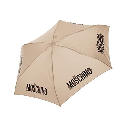 MOSCHINO ombrello supermini donna dark beige