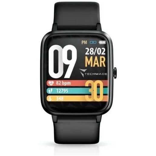 Techmade smartwatch sport con gps integrato colore black