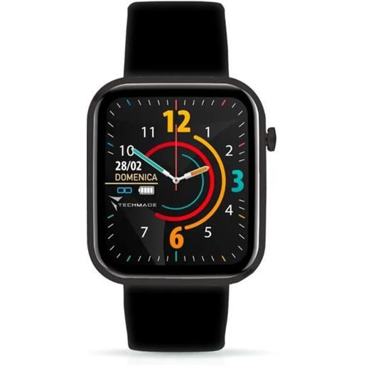 Amicafarmacia techmade have smartwatch con frame in alluminio 1,68 full black