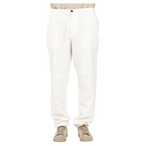 SELECTED HOMME seleted homme slh172-slimtape brody linen pant noos pantaloni chino, incense/dettaglio: mix w. Avena, m uomo