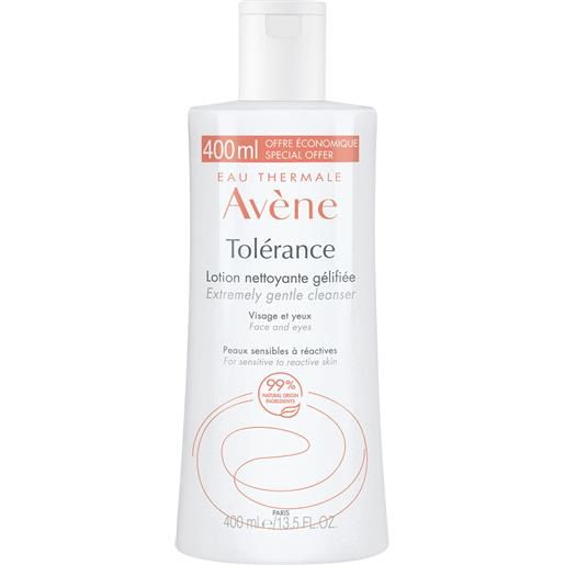AVENE (Pierre Fabre It. SpA) avene tolerance lozione detergente in gel viso e occhi offerta speciale 400ml