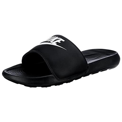 Nike victori one, scarpe da spiaggia e piscina donna, nero black white black, 38 eu