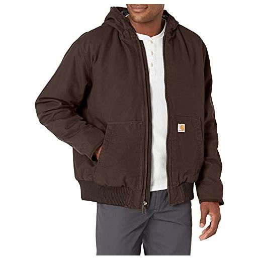 Carhartt men's active jacket j130 (regular and big & tall sizes), moss, 5x-large