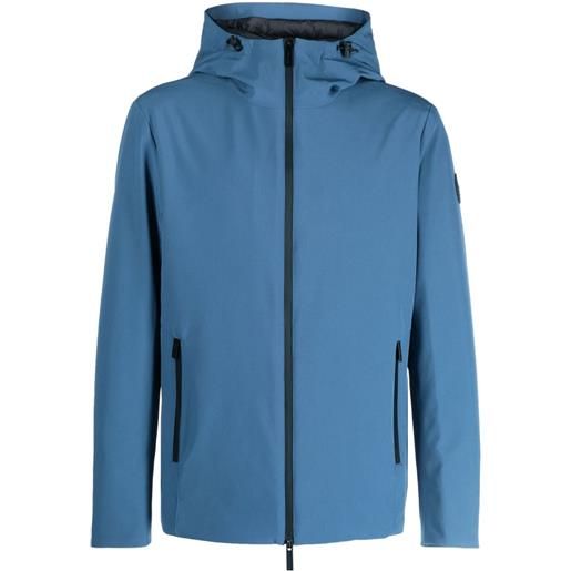 Woolrich giacca pacific con cappuccio - blu
